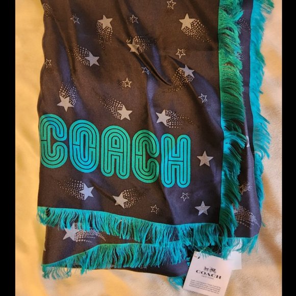 Coach Shooting Star Scarf - Picture 3 of 3